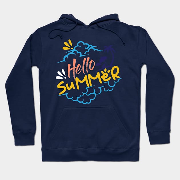 Hello Summer Hoodie by AxAr